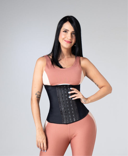 Faja cinturilla deportiva de látex. Referencia 291210 Negra.